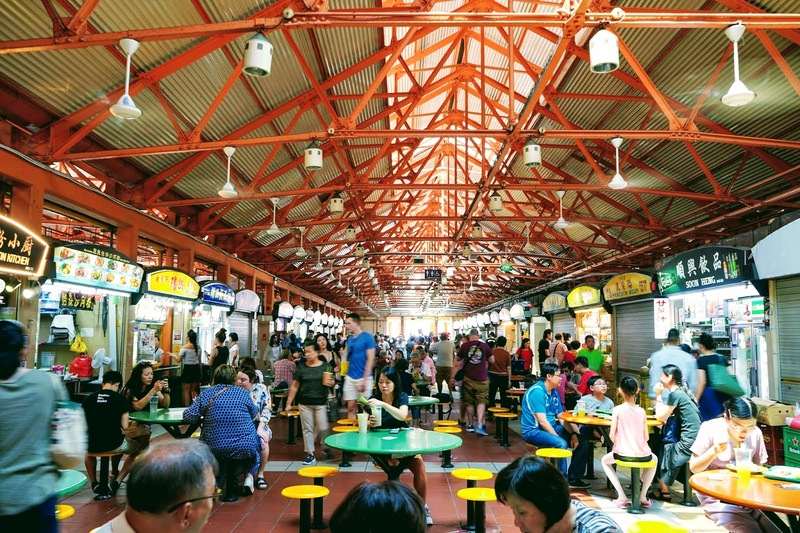 Ăn vặt tại Hawker Centers