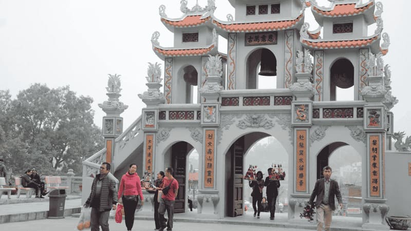 Đền Bà Chúa Kho được xây dựng từ thời Lý sau cuộc kháng chiến chống Tống