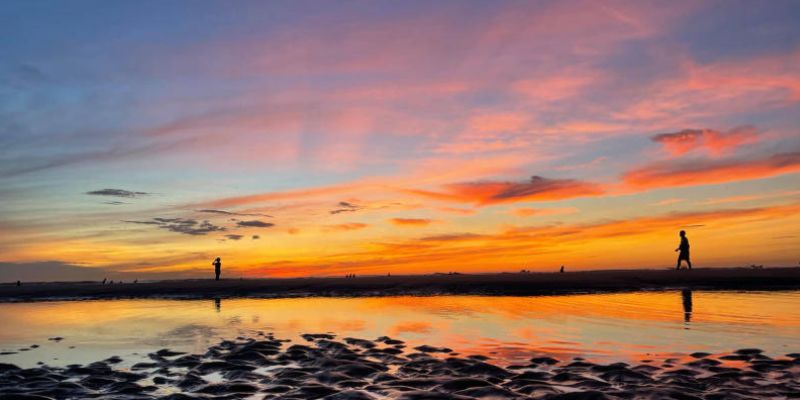 Thời điểm lý tưởng để đến bãi biển là tháng 5 - tháng 8