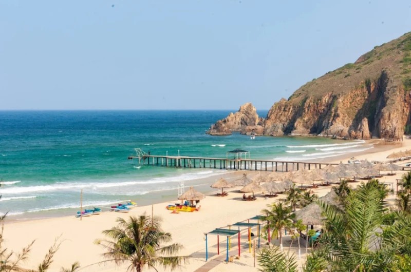 Biển Kỳ Co khiến nhiều du khách ấn tượng