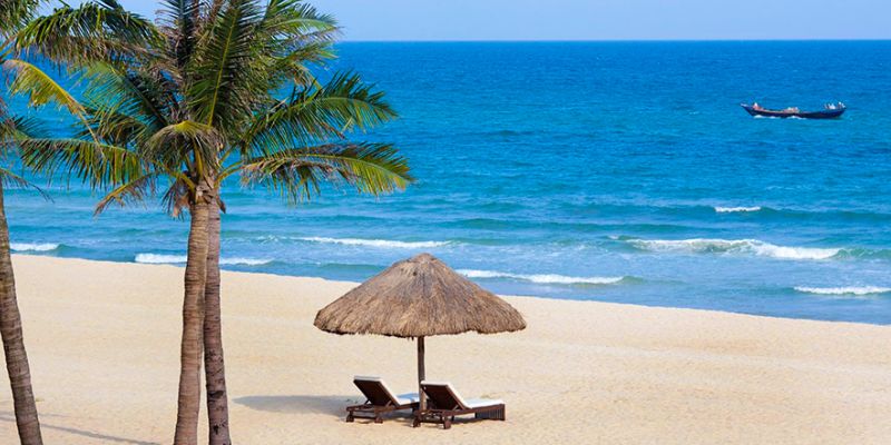 Bãi biển Thuận An xinh đẹp thu hút du khách ghé thăm