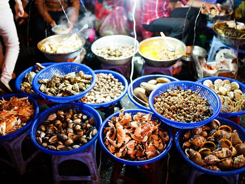 Đến với vùng đất Phú Yên không thể không thưởng thức hải sản tươi sống