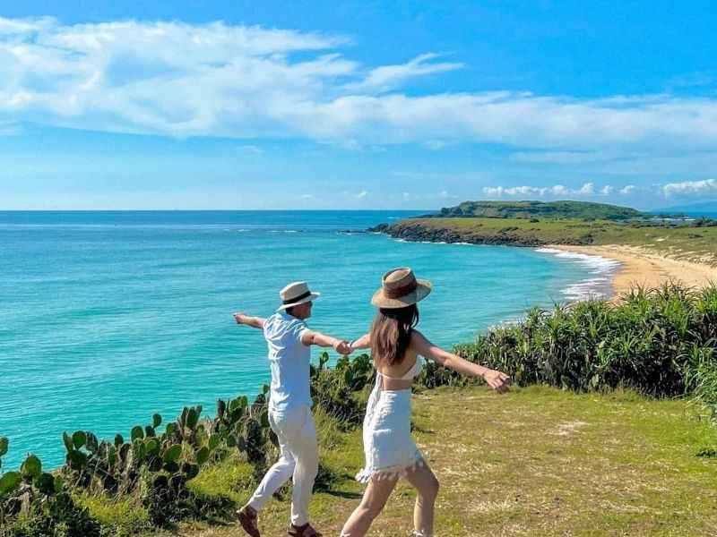 Nhiều góc sống ảo tuyệt đẹp tại Bãi Xép