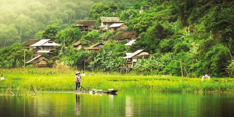 Bản Pác Ngói với ngôi làng giản dị của đồng bào dân tộc Tày