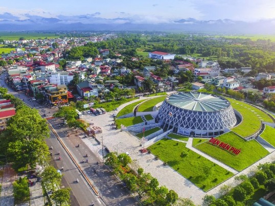 Bảo tàng được xây dựng tại khu vực đắc địa của Điện Biên