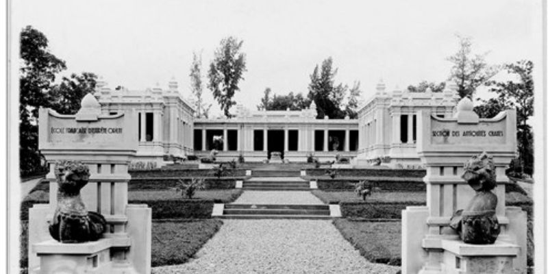 Bảo tàng điêu khắc Chăm Đà Nẵng thuở còn sơ khai