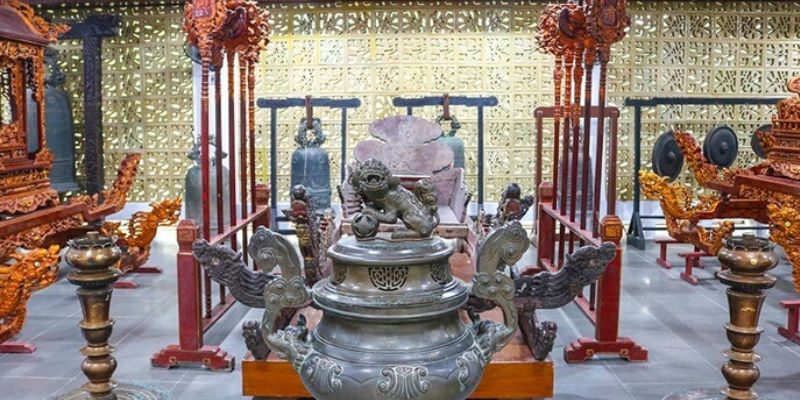 Bên trong bảo tàng chính là nơi lưu giữ rất nhiều hiện vật