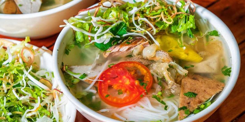 Bún sứa là lựa chọn hoàn hảo để bắt đầu ngày mới 