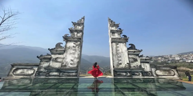 Cổng Trời là nơi giúp bạn có nhiều bộ ảnh đẹp