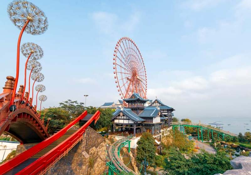 Trải nghiệm vòng quay Mặt Trời ngắm nhìn Hạ Long từ trên cao