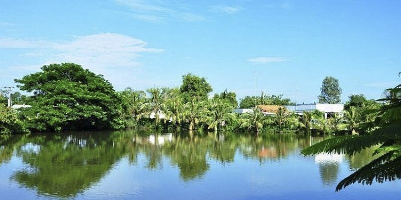 Khám phá vẻ đẹp xanh mát của các cù lao nổi tiếng quanh Cầu Rạch Miễu