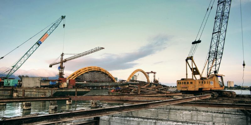 Cầu Rồng chính thức khởi công vào năm 2009