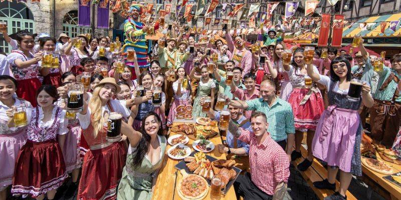 Có rất nhiều lễ hội diễn ra quanh năm ở Bà Nà