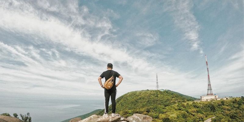 Check in tuyệt đẹp tại đỉnh núi