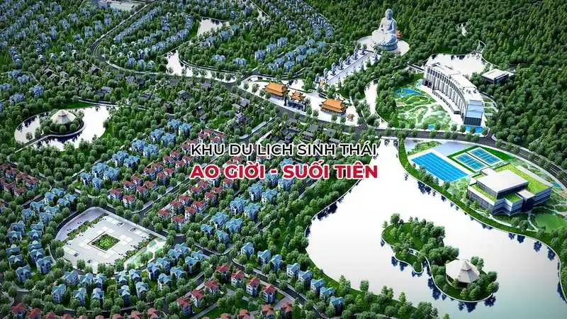 Chính quyền đã xây dựng thành khu du lịch sinh thái