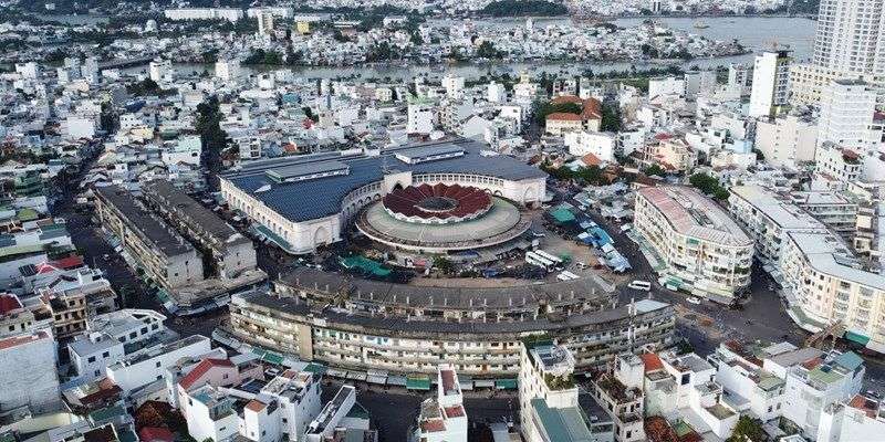 Toàn cảnh chợ Đầm Nha Trang nổi tiếng