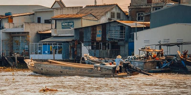 Ẩm thực ngon số dách ở chợ nổi Cái Bè