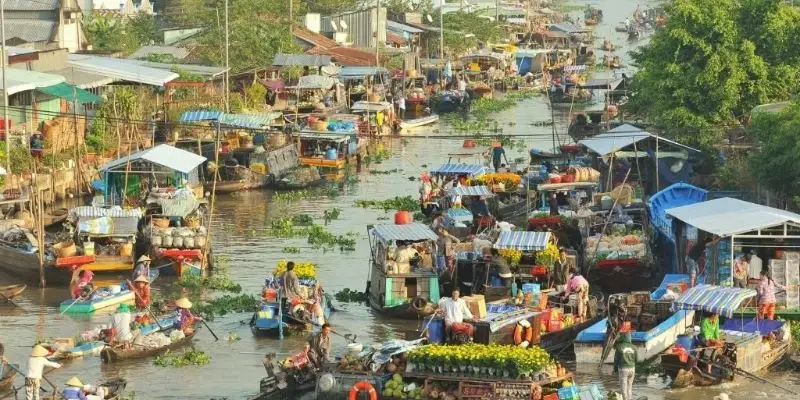 Di chuyển từ Sóc Trăng đến Chợ khoảng 84km