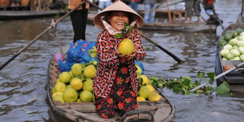 Tham quan Chợ Nổi Ngã Năm với sự nồng hậu của người dân