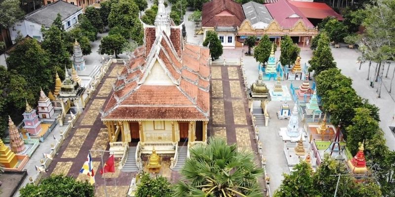 Pho tượng Phật Bốn Mặt linh thiêng được phát hiện từ thế kỷ XVI tại Chùa