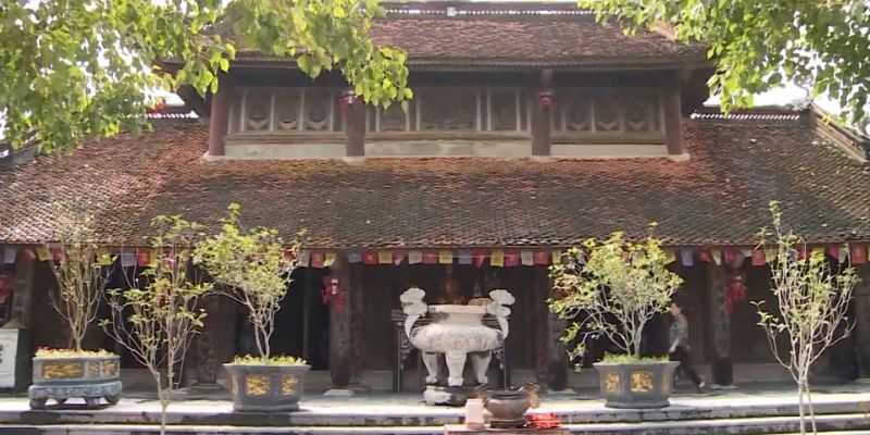 Toàn bộ không gian chùa mang kiến trúc đặc trưng