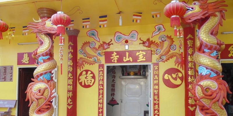 Kiến trúc đặc trưng của chùa mang đậm văn hóa Nam Bộ