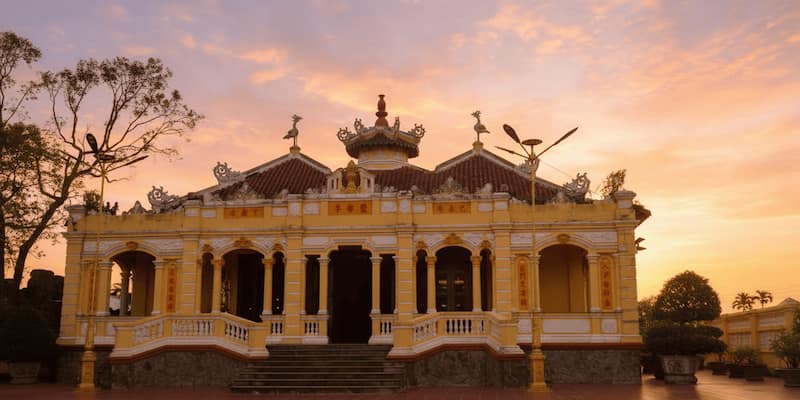 Ngôi chùa là trung tâm Phật giáo tại miền Tây Nam Bộ