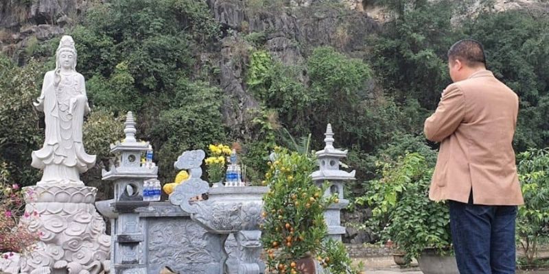 Chùa là nơi gửi gắm những lời cầu nguyện