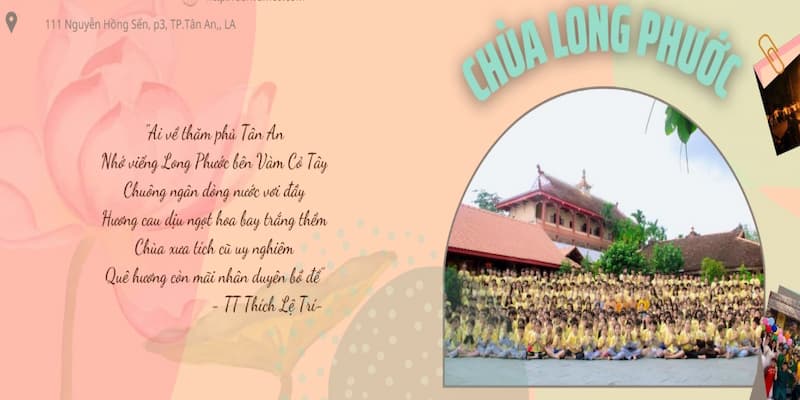 Du khách có thể tham quan Chùa Long Phước mọi ngày trong năm