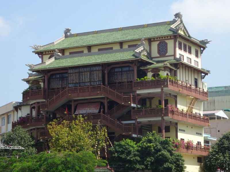 Toàn cảnh chùa Phật Học tại Cần Thơ