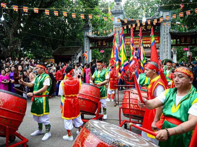 Nhiều hoạt động được tổ chức ở chùa vào dịp đặc biệt