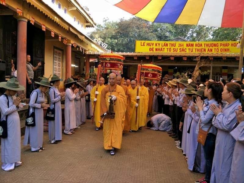 Chùa Thiên Ấn tổ chức nhiều lễ hội lớn trong năm