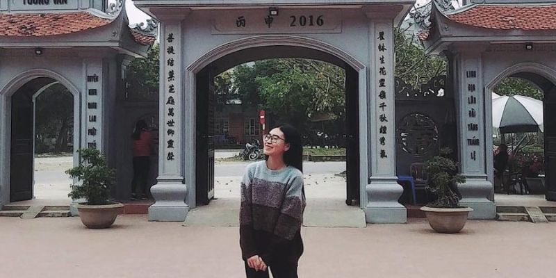 Trong khuôn viên chùa vẫn giữ được nét cổ kính, là nơi chụp ảnh lý tưởng