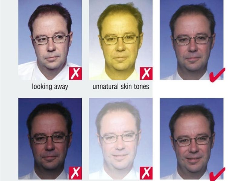 Chụp ảnh hộ chiếu cần tuân thủ theo tiêu chuẩn ICAO