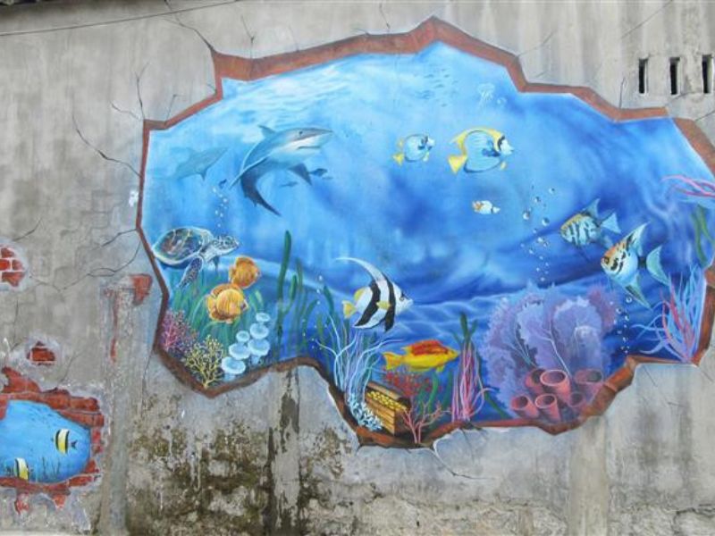 Có nhiều thông điệp ý nghĩa từ những bức tranh