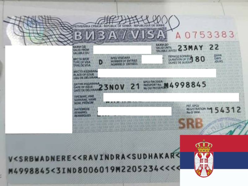 Công dân Việt Nam cần phải có visa Serbia trước khi nhập cảnh