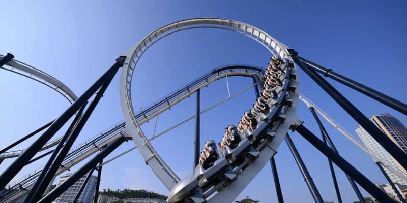 Công viên mạo hiểm với 20 trò chơi từ nhẹ đến siêu tốc