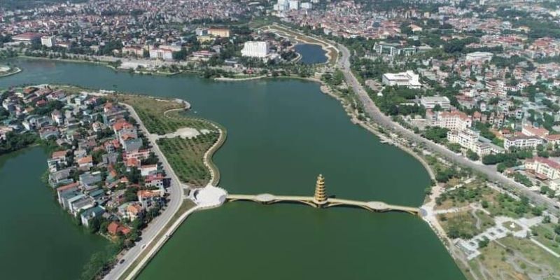 Toàn bộ khu vực công viên được phân bổ thành 4 khu vực