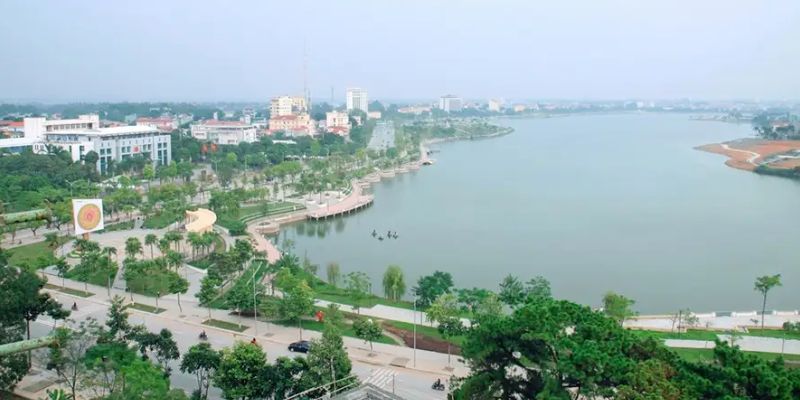 Trải nghiệm khu vực mô phỏng sự tích Sơn Tinh Thủy Tinh