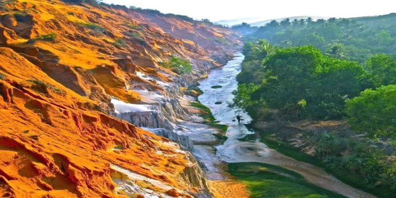 Cung đường di chuyển đến suối Tiên