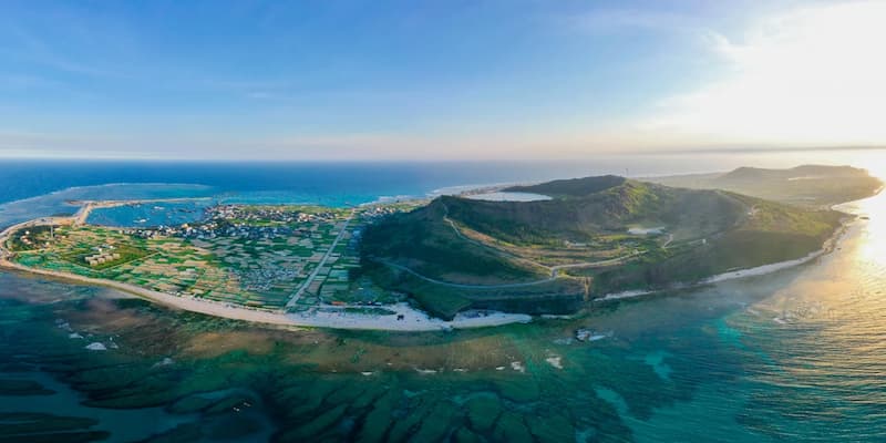 Toàn cảnh đảo Lý Sơn