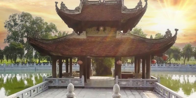 Khu vực Thủy Đình hòa mình giữa thiên nhiên