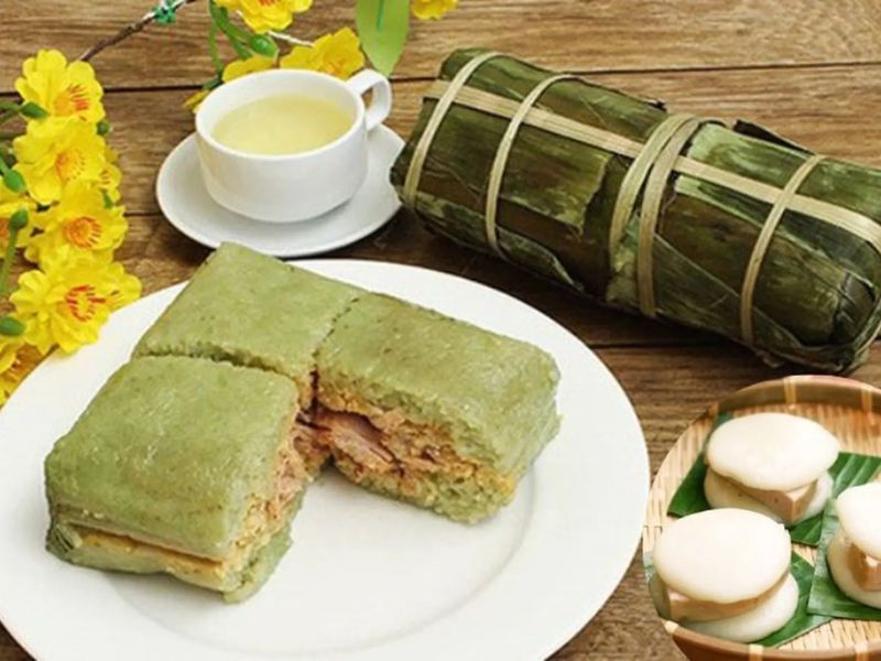 Phú Thọ nổi tiếng với nhiều bánh ngon như bánh chưng, bánh dày