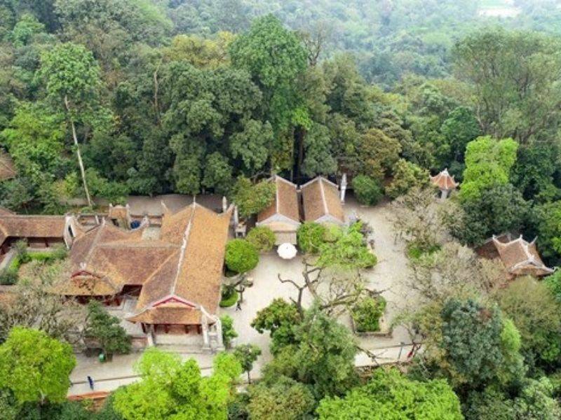 Toàn cảnh khu di tích lịch sử đền Hùng