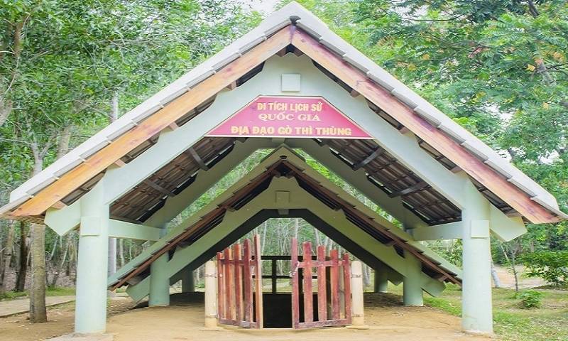 Địa đạo nơi lưu giữ di tích lịch sử hào hùng