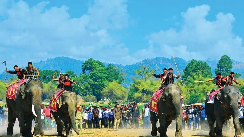 Buôn Đôn nổi tiếng với truyền thống thuần dưỡng voi và vẻ đẹp hoang dã