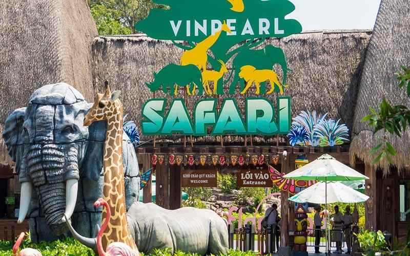 Vinpearl Safari là công viên động vật hoang dã lớn nhất Việt Nam