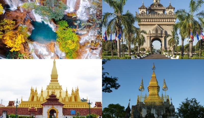Các địa điểm du lịch nổi tiếng ở Lào giao thoa giữa văn hóa