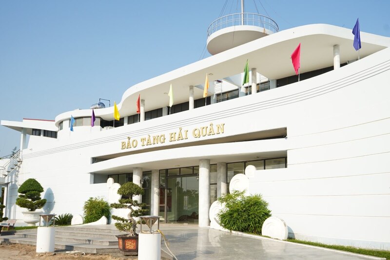 Bảo tàng hải quân Côn Đảo nơi lưu giữ nhiều tài liệu, hiện vật