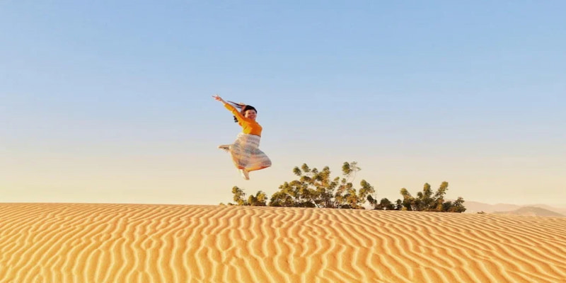 Chiêm ngưỡng nét đẹp của đồi cát từ nhiều góc độ